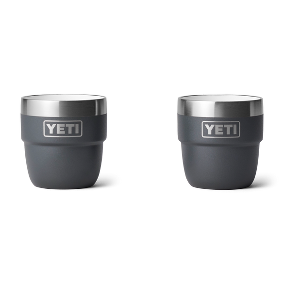 YETI Rambler® 4 oz (118-ml) Stapelbare Tasse Charcoal