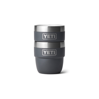 YETI Rambler® 4 oz (118-ml) Stapelbare Tasse Charcoal