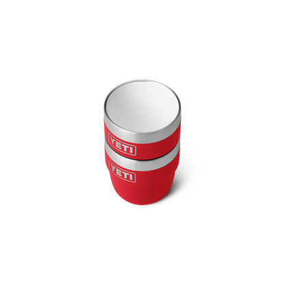 YETI Rambler® 4 oz (118 ml) Stapelbare Tasse Rescue Red