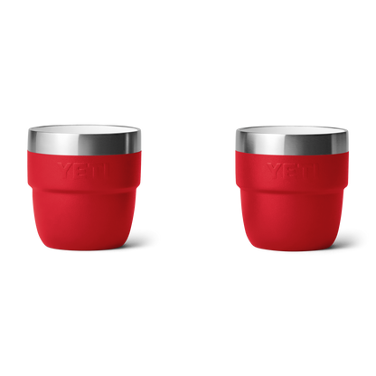 YETI Rambler® 4 oz (118 ml) Stapelbare Tasse Rescue Red