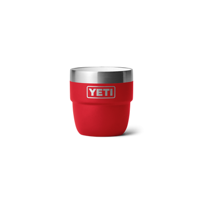 YETI Rambler® 4 oz (118 ml) Stapelbare Tasse Rescue Red