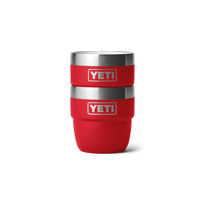 YETI Rambler® 4 oz (118 ml) Stapelbare Tasse Rescue Red