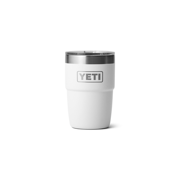 YETI Rambler® 8 oz (237 ml) Tasse Weiss