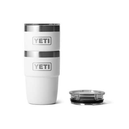 YETI Rambler® 8 oz (237 ml) Tasse Weiss