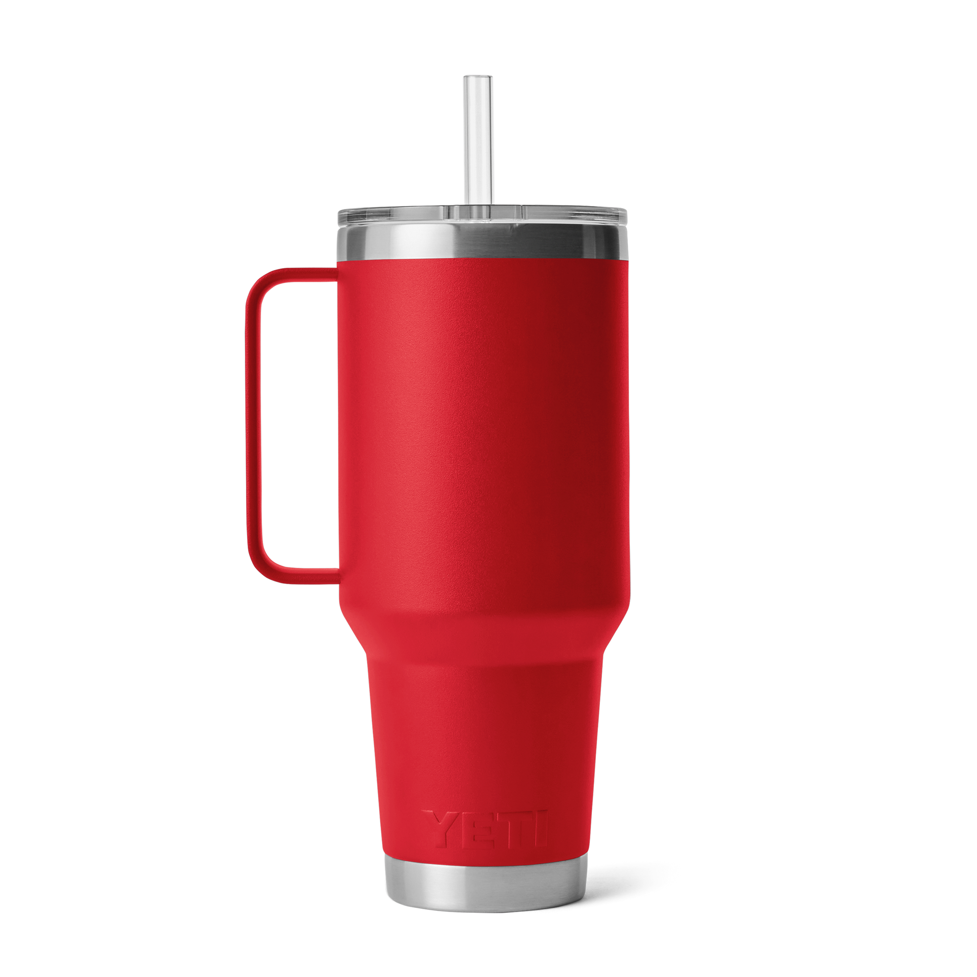 Rambler® 42 oz (1242 ml) Trinkbecher Mit Trinkhalm-deckel Rescue Red