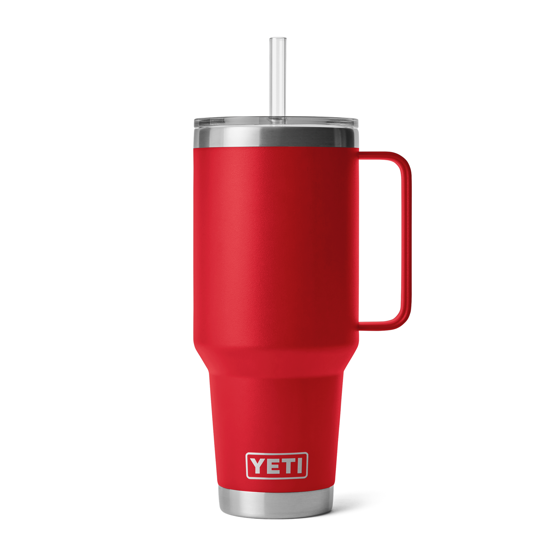 Rambler® 42 oz (1242 ml) Trinkbecher Mit Trinkhalm-deckel Rescue Red