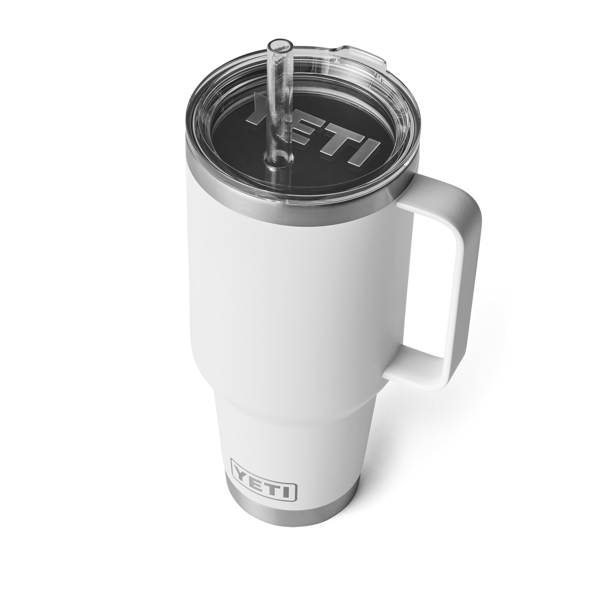 Rambler® 42 oz (1242 ml) Trinkbecher Mit Trinkhalm-deckel Weiß