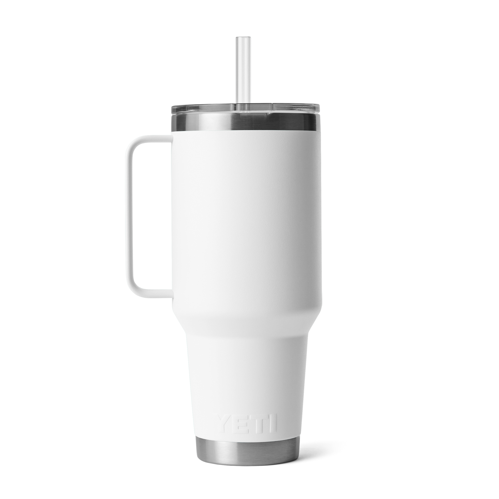 Rambler® 42 oz (1242 ml) Trinkbecher Mit Trinkhalm-deckel Weiß