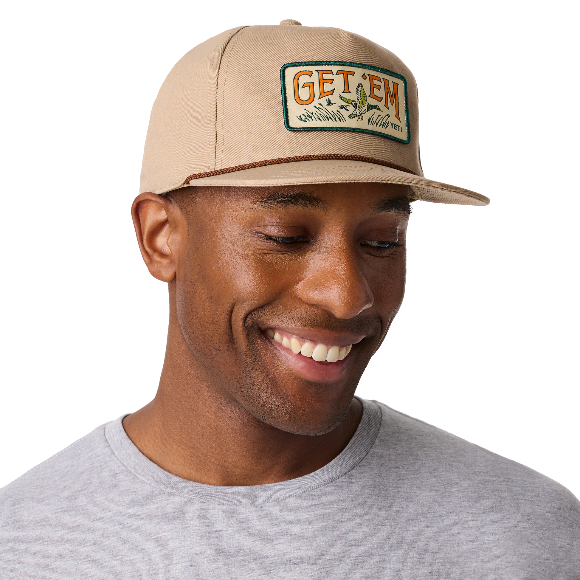 YETI® Wetlands Get 'Em Snapback mit flacher Krempe