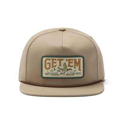 YETI® Wetlands Get 'Em Snapback mit flacher Krempe