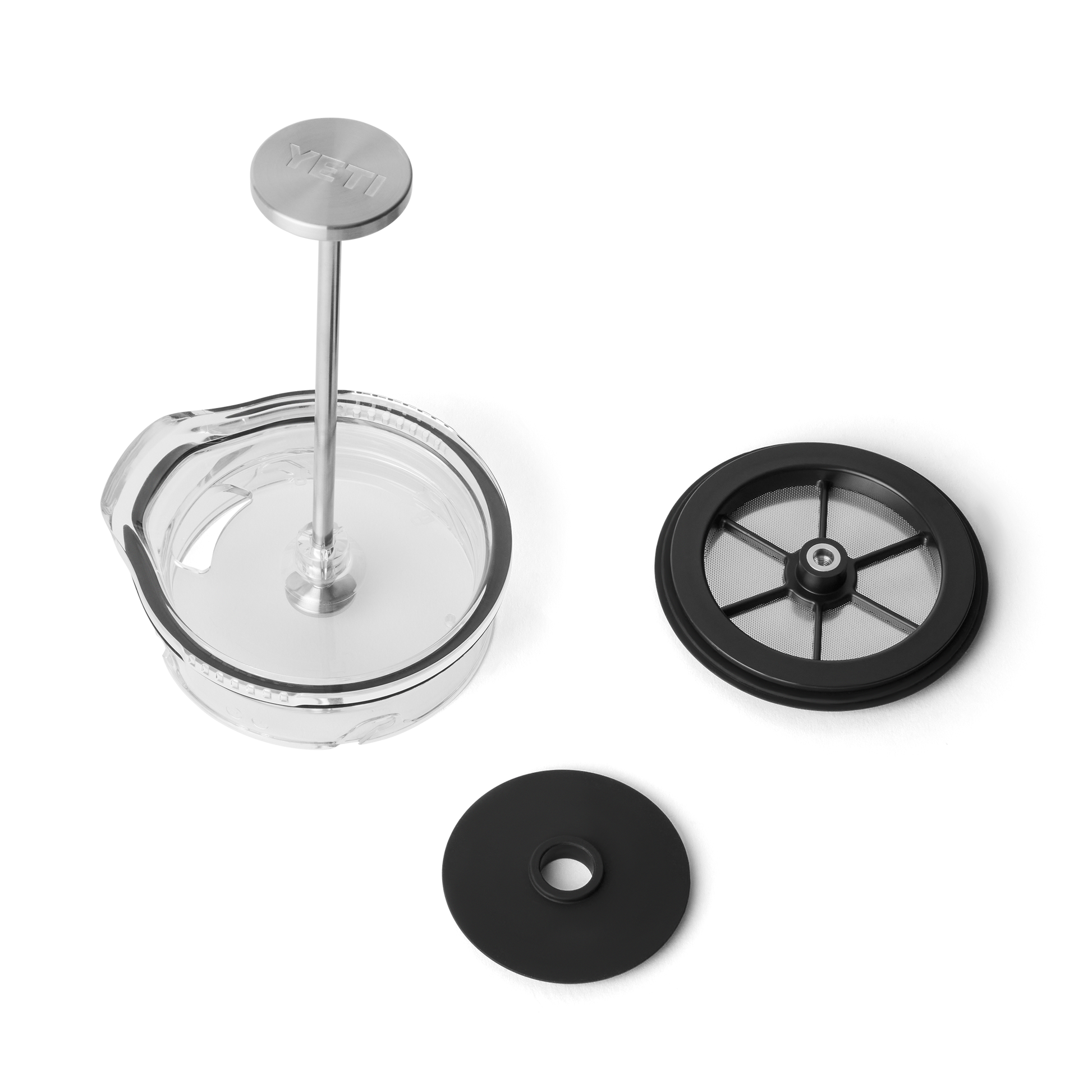 YETI Rambler® 1-L- Deckel mit Drehverschluss für die Stempelkanne Schwarz