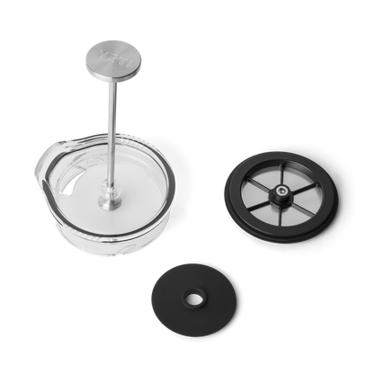 YETI Rambler® 1-L- Deckel mit Drehverschluss für die Stempelkanne Schwarz