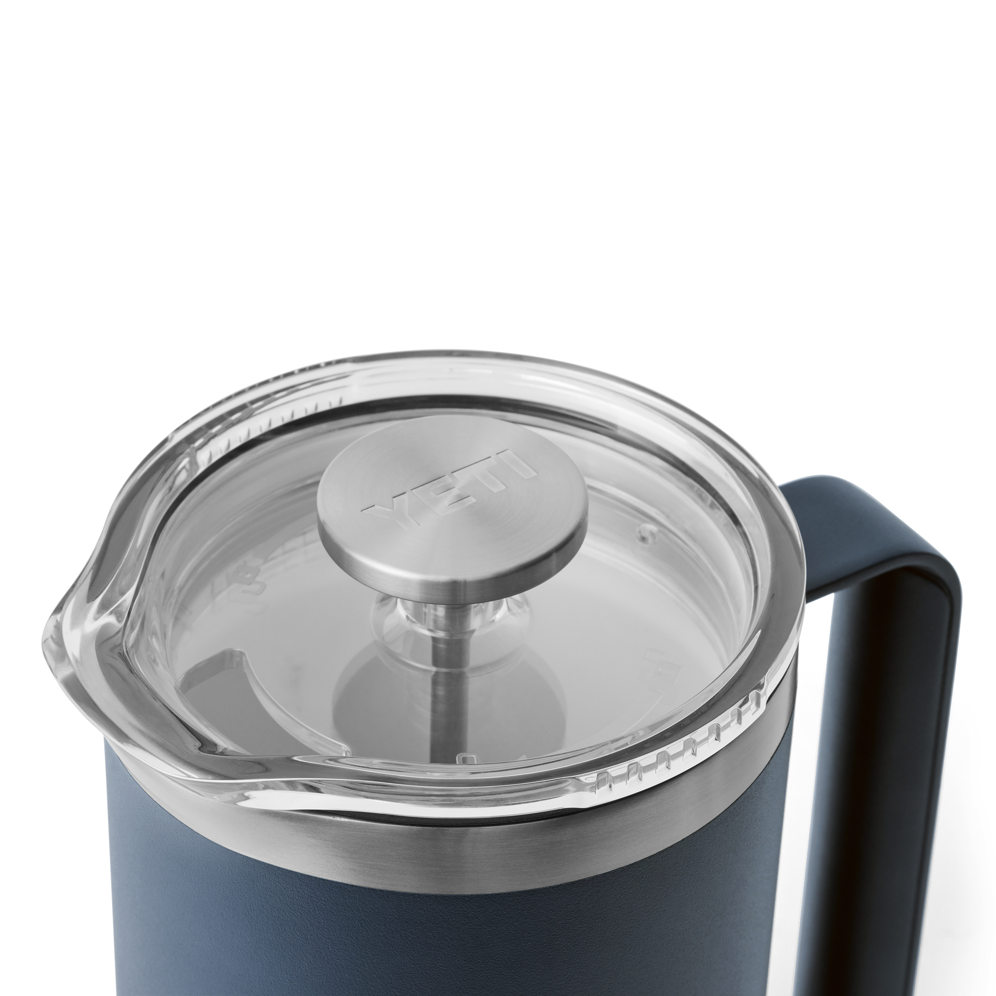 YETI Rambler® Stempelkanne mit 34 oz (1L) Fassungsvermögen Navy