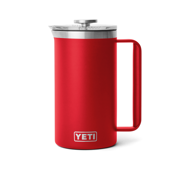 YETI Rambler® Stempelkanne mit 34 oz (1L) Fassungsvermögen Rescue Red