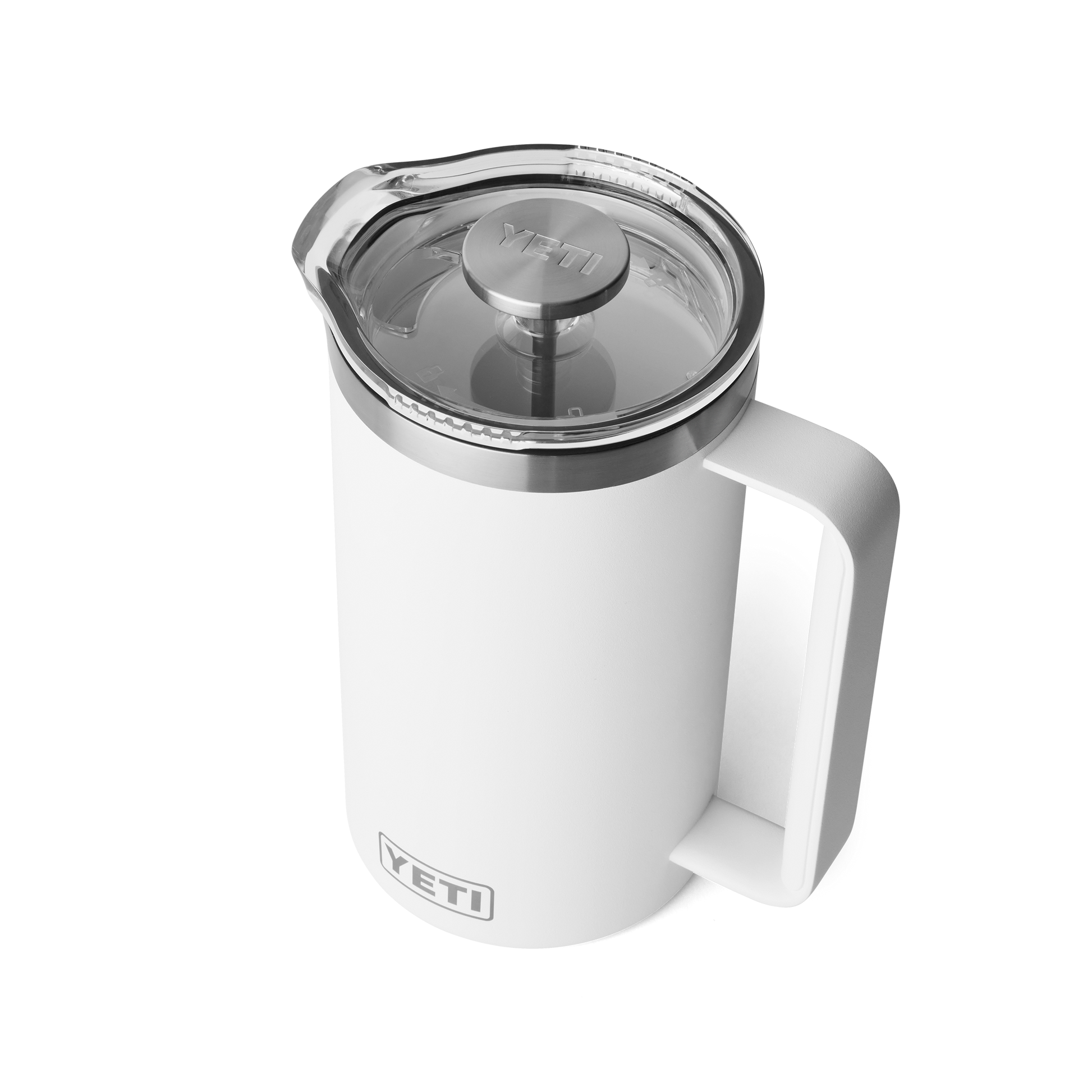 YETI Rambler® Stempelkanne mit 34 oz (1L) Fassungsvermögen Weiss