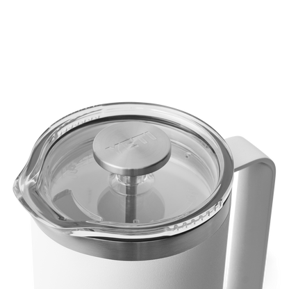 YETI Rambler® Stempelkanne mit 34 oz (1L) Fassungsvermögen Weiss