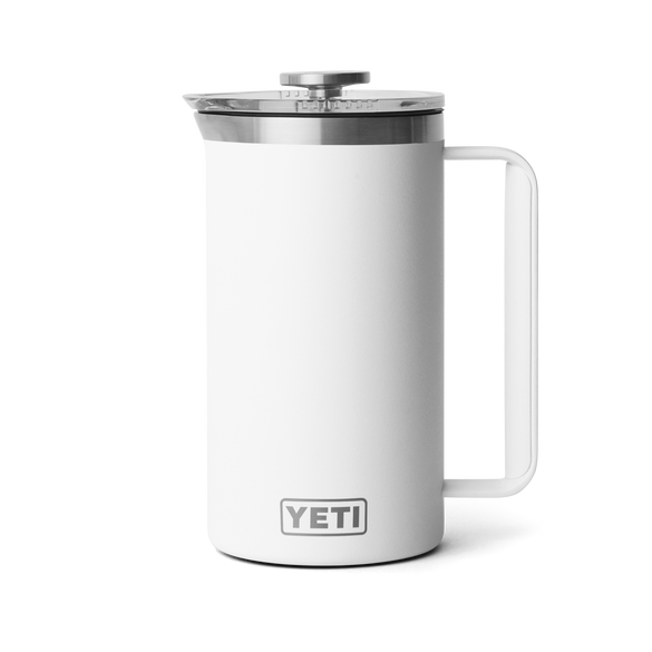 YETI Rambler® Stempelkanne mit 34 oz (1L) Fassungsvermögen Weiss
