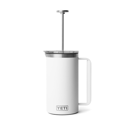 YETI Rambler® Stempelkanne mit 34 oz (1L) Fassungsvermögen Weiss