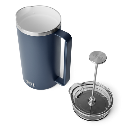 YETI Rambler® Stempelkanne mit 64 oz (2L) Fassungsvermögen Navy