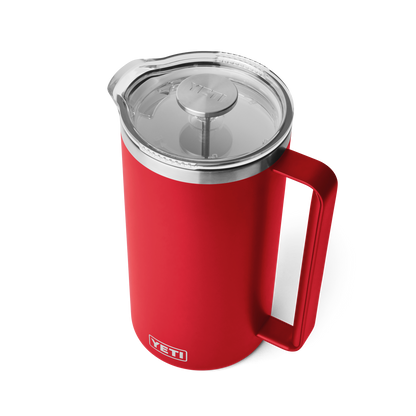 YETI Rambler® Stempelkanne mit 64 oz (2L) Fassungsvermögen Rescue Red