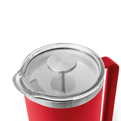 YETI Rambler® Stempelkanne mit 64 oz (2L) Fassungsvermögen Rescue Red