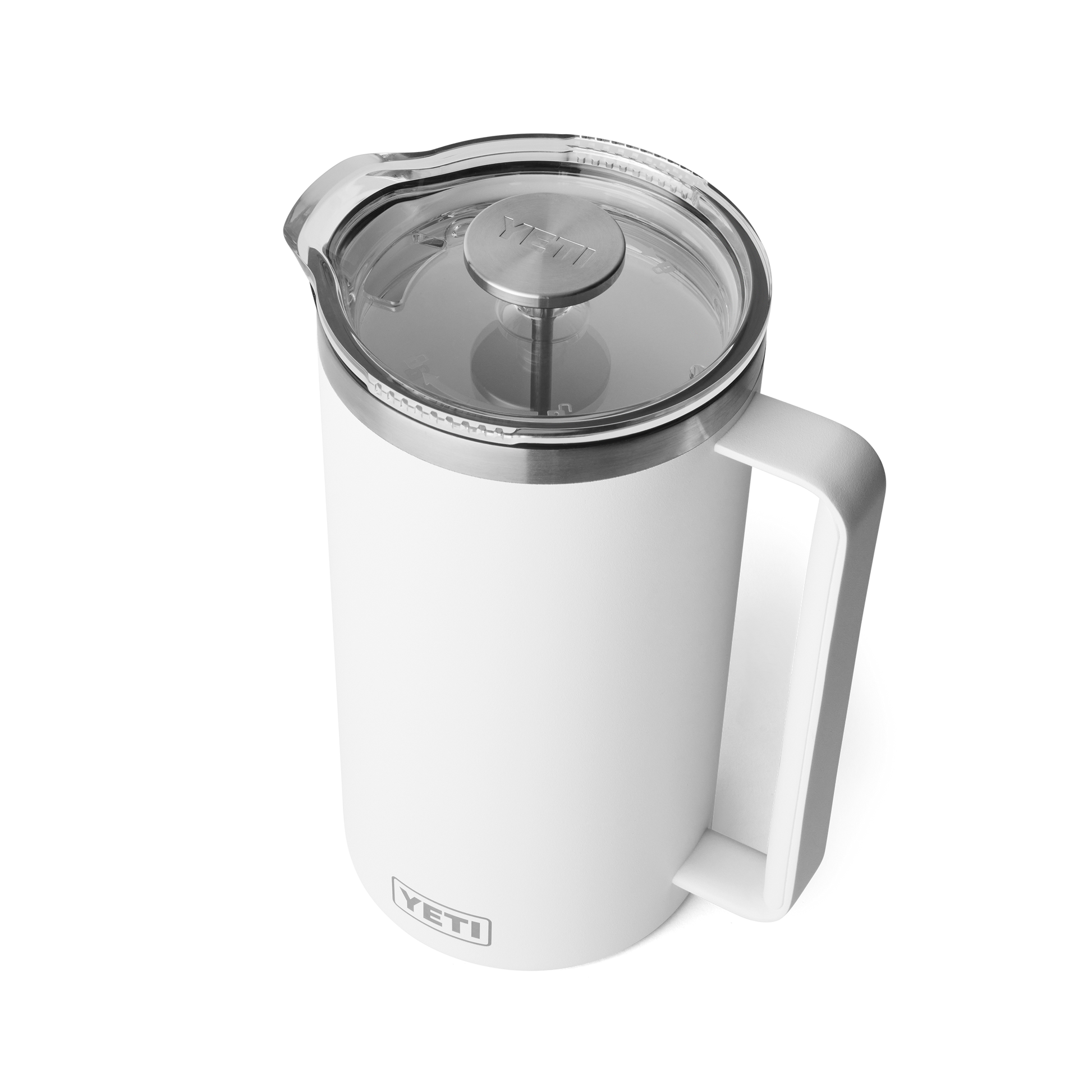 YETI Rambler® Stempelkanne mit 64 oz (2L) Fassungsvermögen Weiss