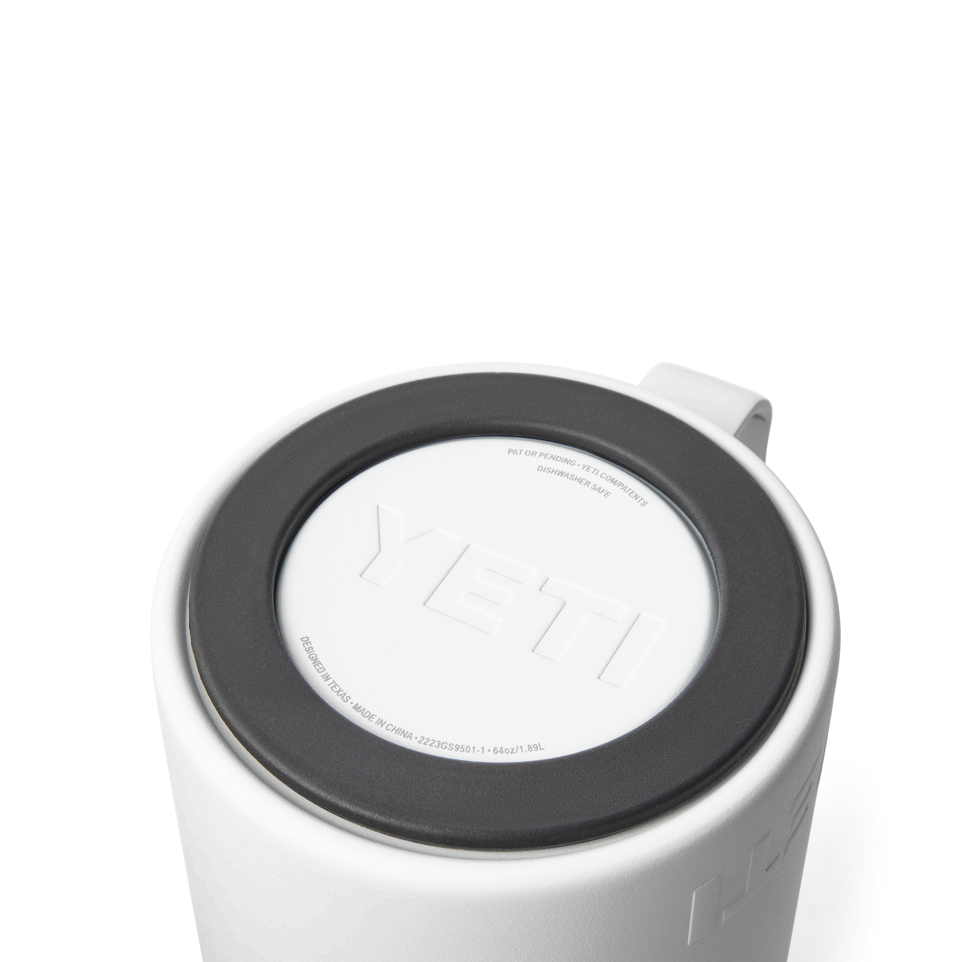 YETI Rambler® Stempelkanne mit 64 oz (2L) Fassungsvermögen Weiss