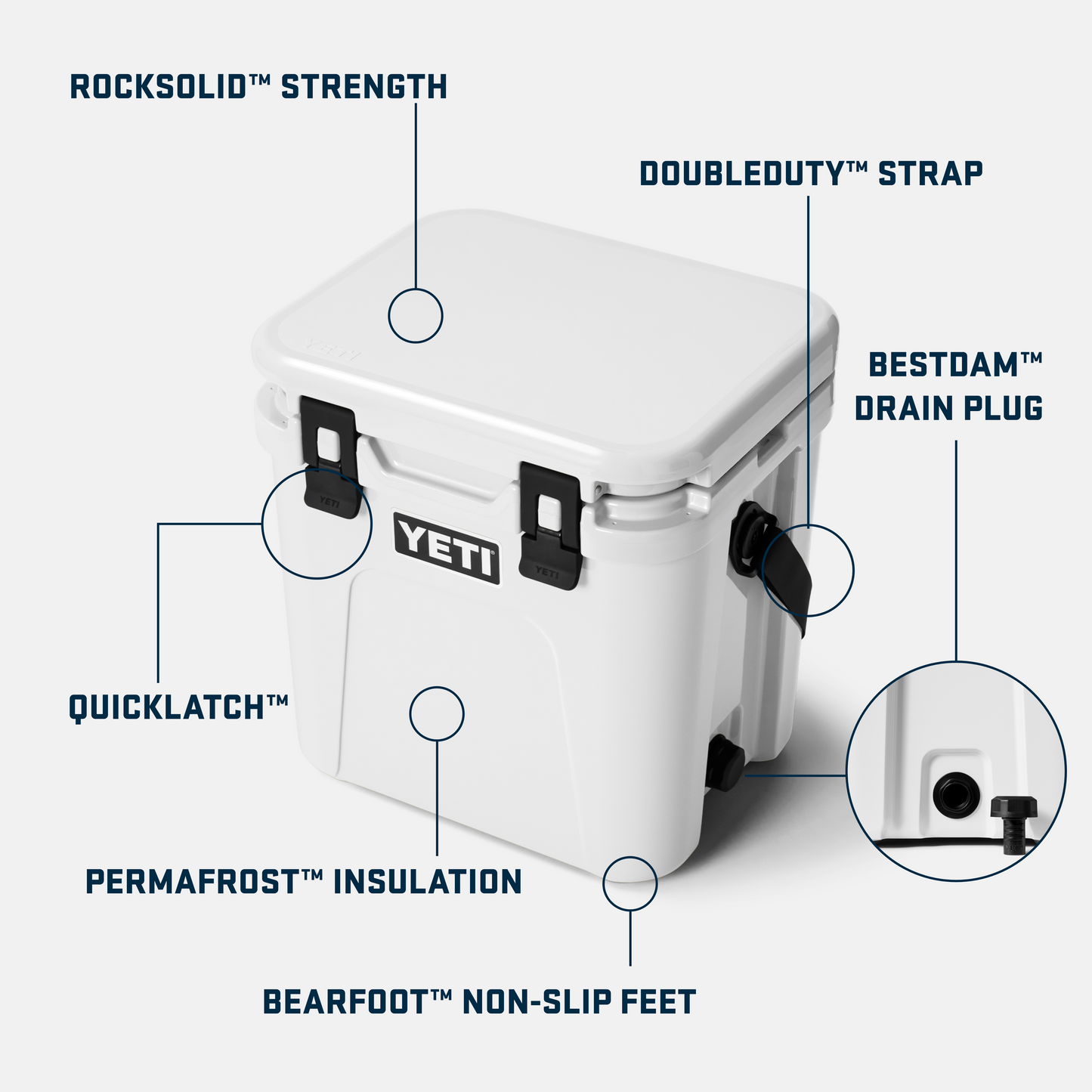 YETI Roadie® 24 Cool Box Charcoal 
