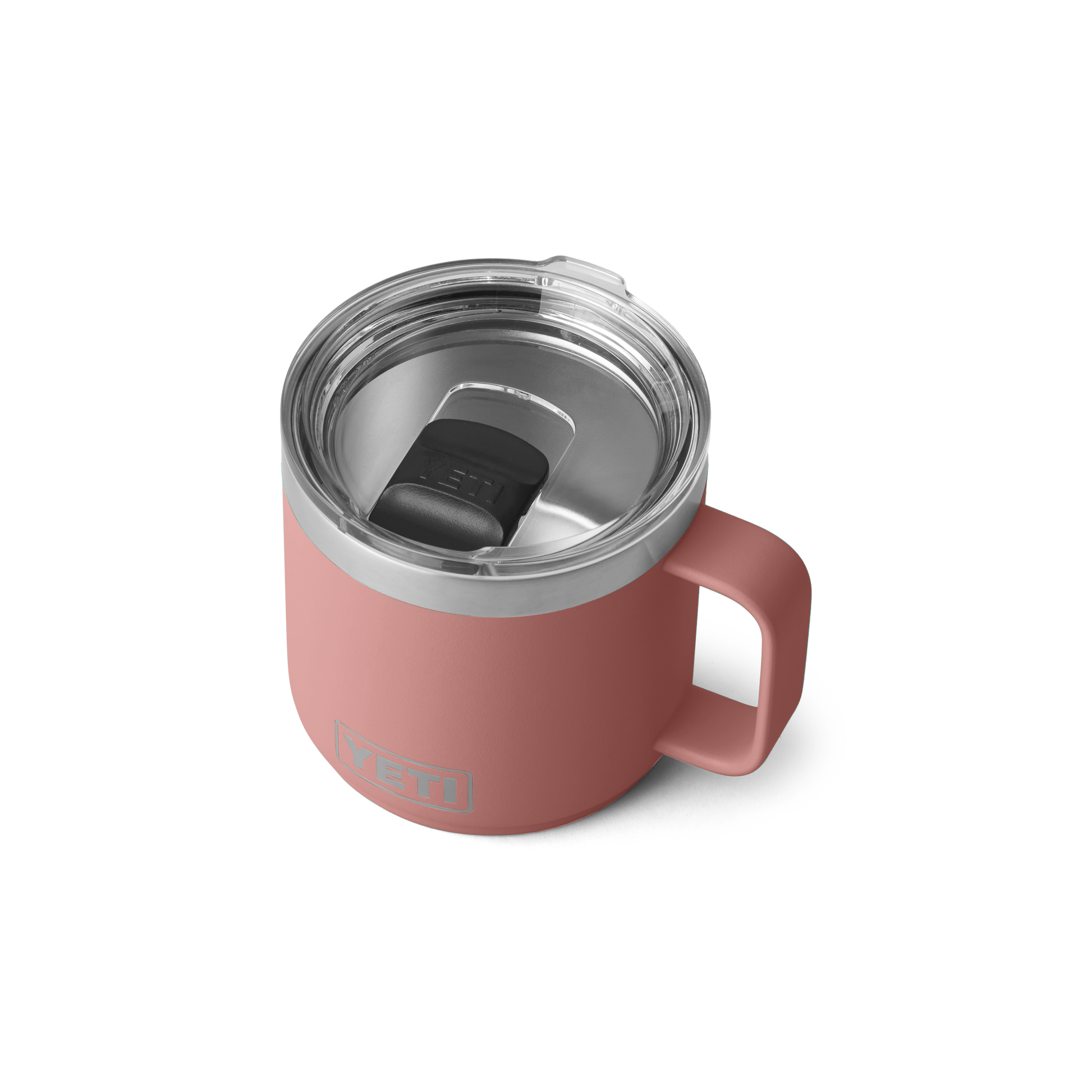YETI Rambler® 14 oz (414 ml) Stapelbares Tasse Sandstone Pink
