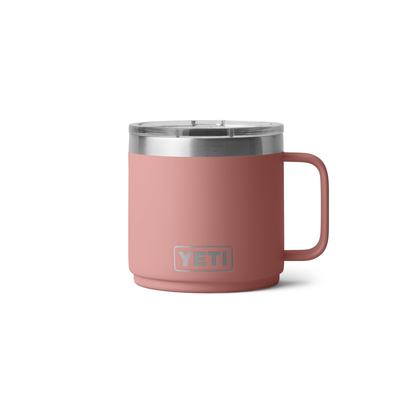 YETI Rambler® 14 oz (414 ml) Stapelbares Tasse Sandstone Pink