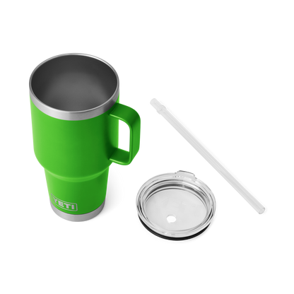 YETI Rambler® 35 oz (994 ml) Trinkbecher Mit Trinkhalm-deckel Canopy Green