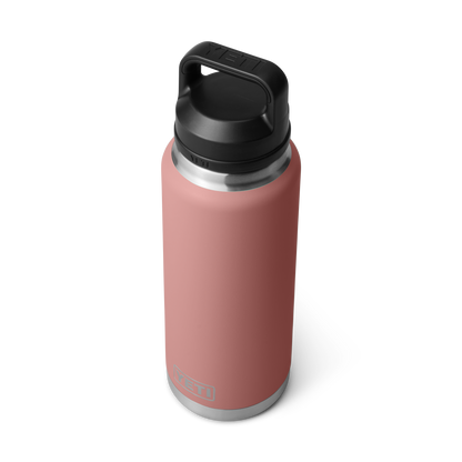 YETI Rambler® 36 oz Flasche mit Chug-Verschluss (1065 ml) Sandstone Pink