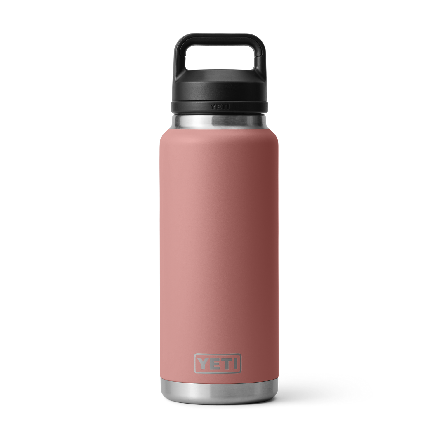 YETI Rambler® 36 oz Flasche mit Chug-Verschluss (1065 ml) Sandstone Pink