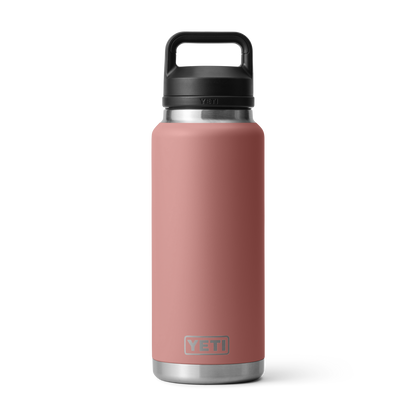 YETI Rambler® 36 oz Flasche mit Chug-Verschluss (1065 ml) Sandstone Pink