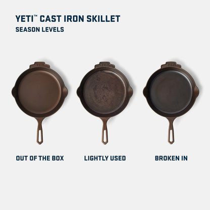 YETI YETI™ 12 Cast Iron Skillet Cast Iron