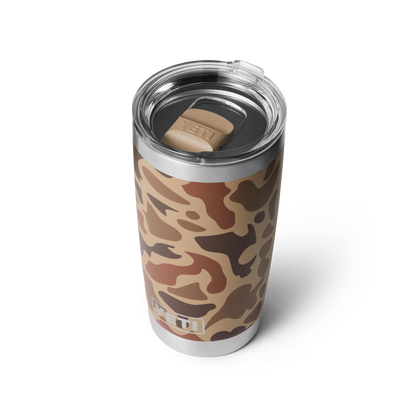 YETI Rambler® 20 oz Becher (591 ml) Wetlands Camo