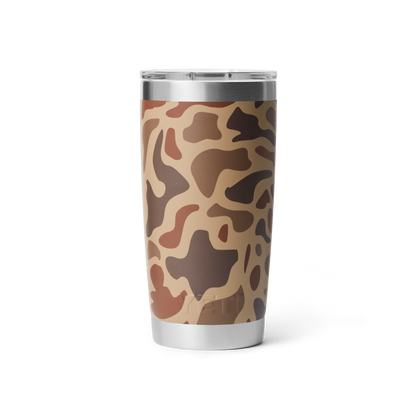 YETI Rambler® 20 oz Becher (591 ml) Wetlands Camo