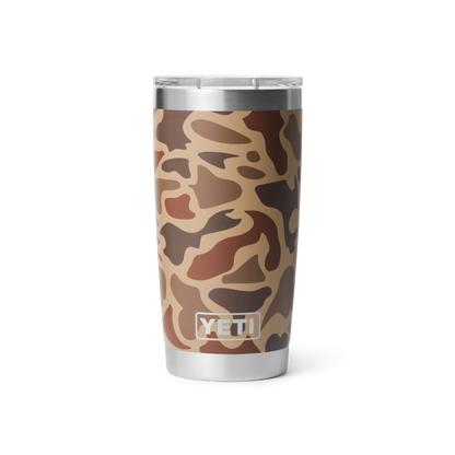 YETI Rambler® 20 oz Becher (591 ml) Wetlands Camo