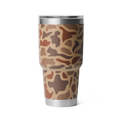 YETI Rambler® 30 oz Becher (887 ml) Wetlands Camo