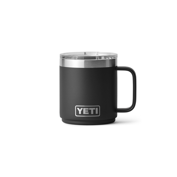 YETI Rambler® Stapelbare Tasse mit 10 oz (295 ml) Fassungsvermögen Schwarz