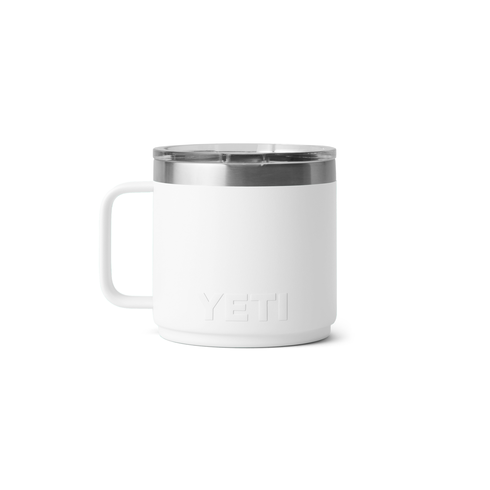 YETI Rambler® Stapelbare Tasse mit 14 oz (414 ml) Fassungsvermögen Weiß