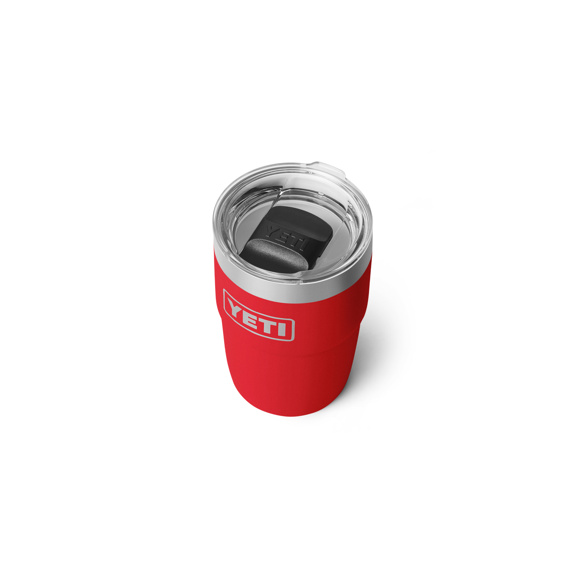 YETI Rambler® Stapelbarer Becher mit 8 oz (236 ml) Fassungsvermögen Rescue Red