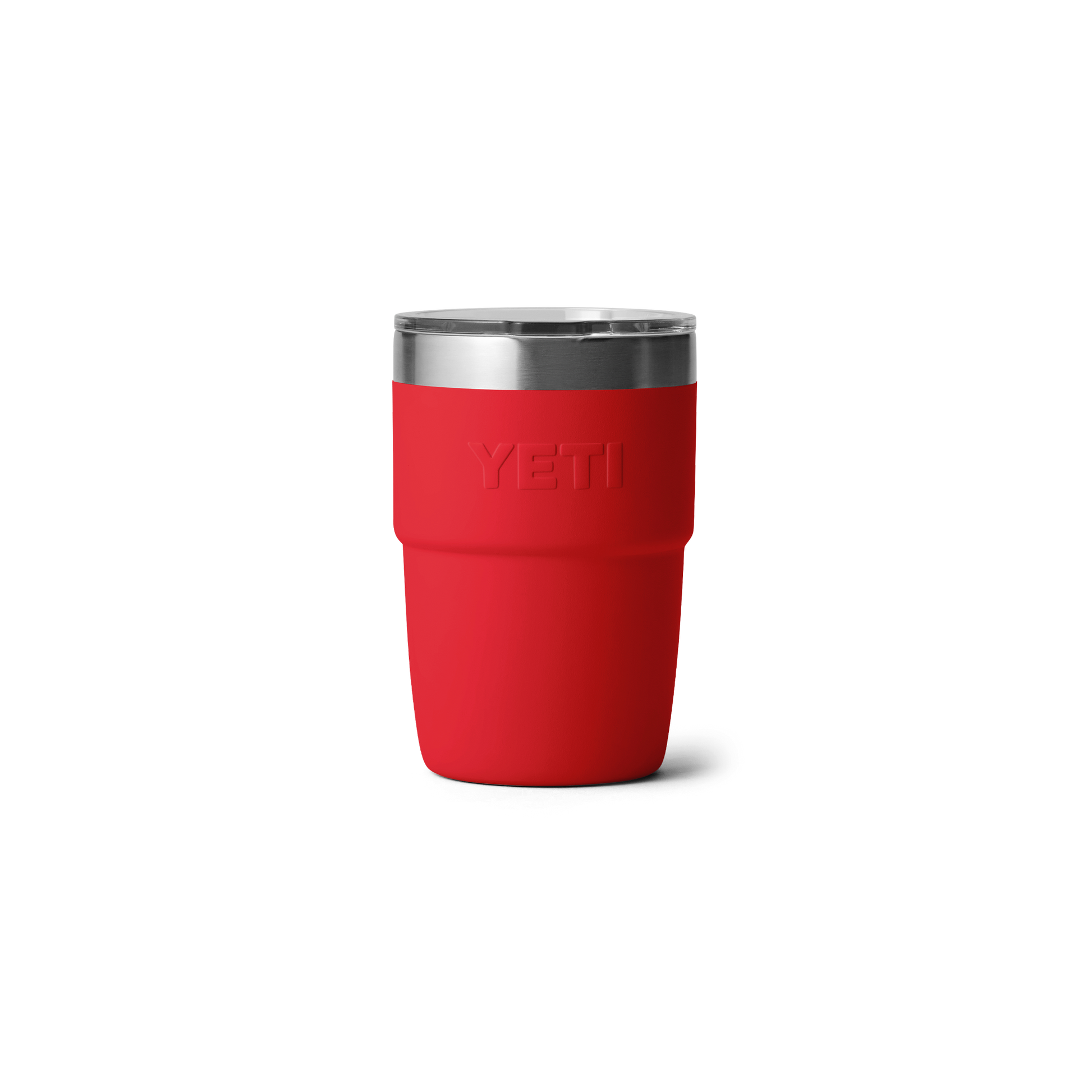 YETI Rambler® Stapelbarer Becher mit 8 oz (236 ml) Fassungsvermögen Rescue Red