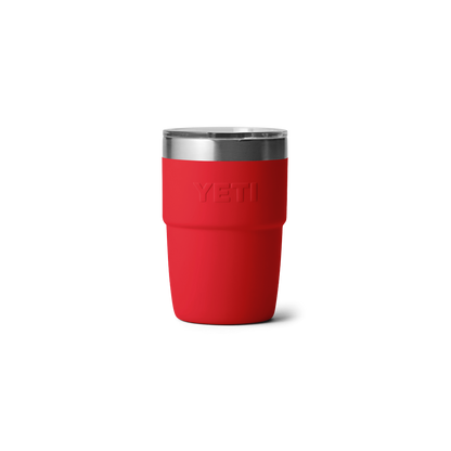YETI Rambler® Stapelbarer Becher mit 8 oz (236 ml) Fassungsvermögen Rescue Red