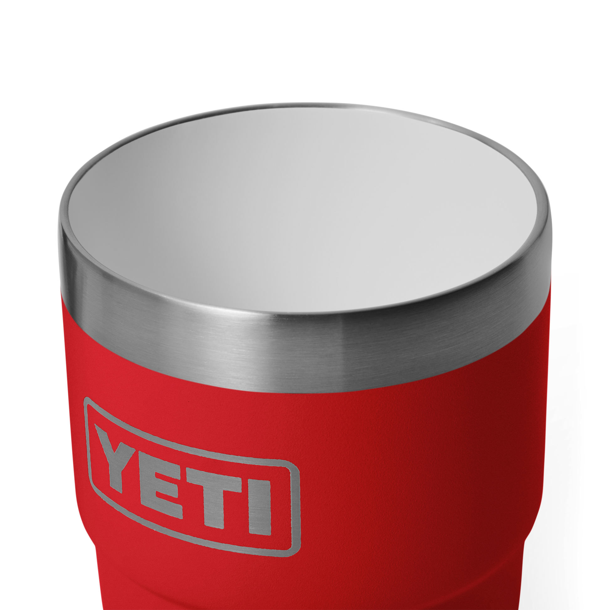 YETI Rambler® Stapelbarer Becher mit 8 oz (236 ml) Fassungsvermögen Rescue Red