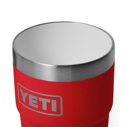 YETI Rambler® Stapelbarer Becher mit 8 oz (236 ml) Fassungsvermögen Rescue Red
