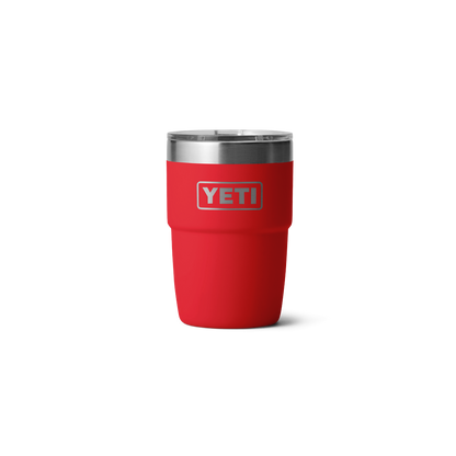 YETI Rambler® Stapelbarer Becher mit 8 oz (236 ml) Fassungsvermögen Rescue Red
