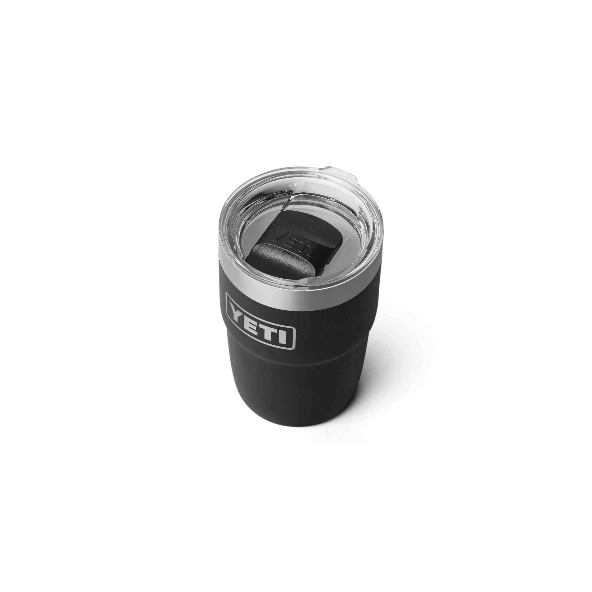 YETI Rambler® Stapelbarer Becher mit 8 oz (236 ml) Fassungsvermögen Schwarz