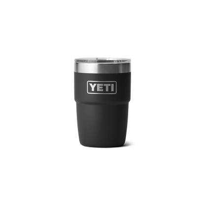 YETI Rambler® Stapelbarer Becher mit 8 oz (236 ml) Fassungsvermögen Schwarz