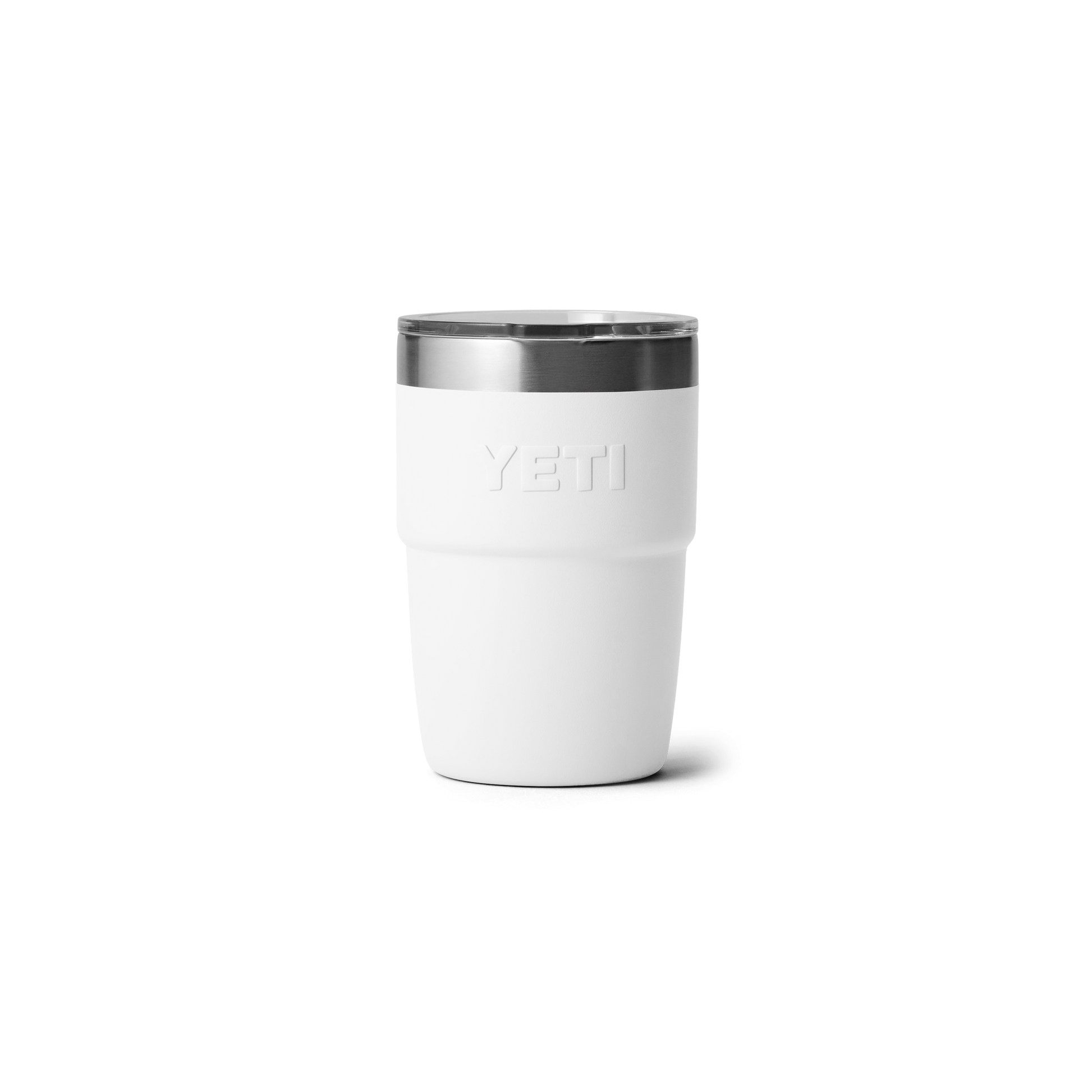YETI Rambler® Stapelbarer Becher mit 8 oz (236 ml) Fassungsvermögen Weiß